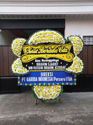 Papan Bunga Duka di Patokbeusi