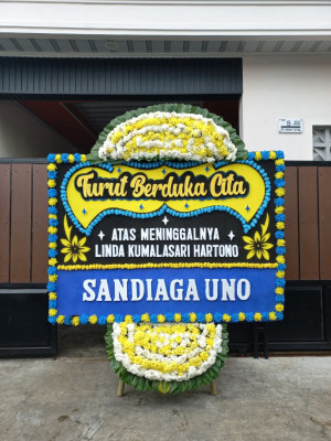 Papan Bunga Duka di Patokbeusi