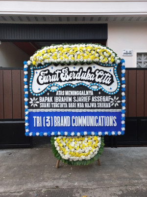 Papan Bunga Duka di Patokbeusi